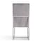 Manhattan Comfort Element Velvet Dining Chair in Grey, PK2 2-DC030-GY - alternate 2